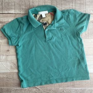 Toddler Burberry Pique Polo